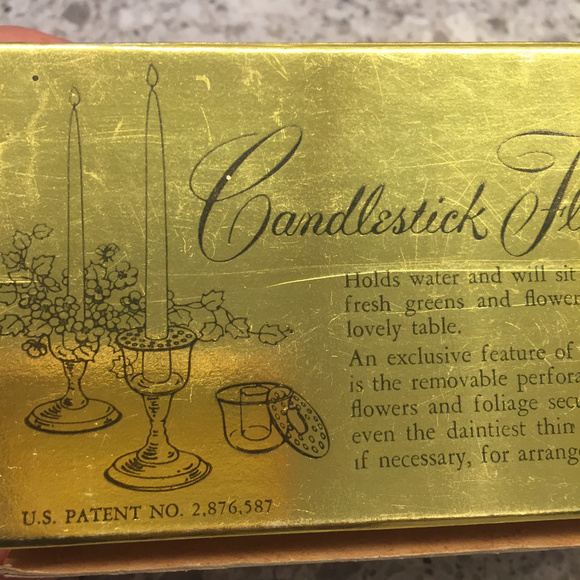 🕯️ Vintage Vibes with a Floral Plot Twist 🌸🕯️Fancy AND Functional 🫖💐 - Picture 1 of 4